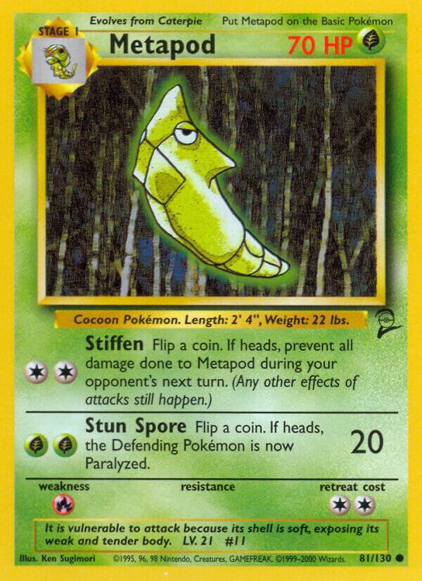 Metapod - 081/130 - LP - front
