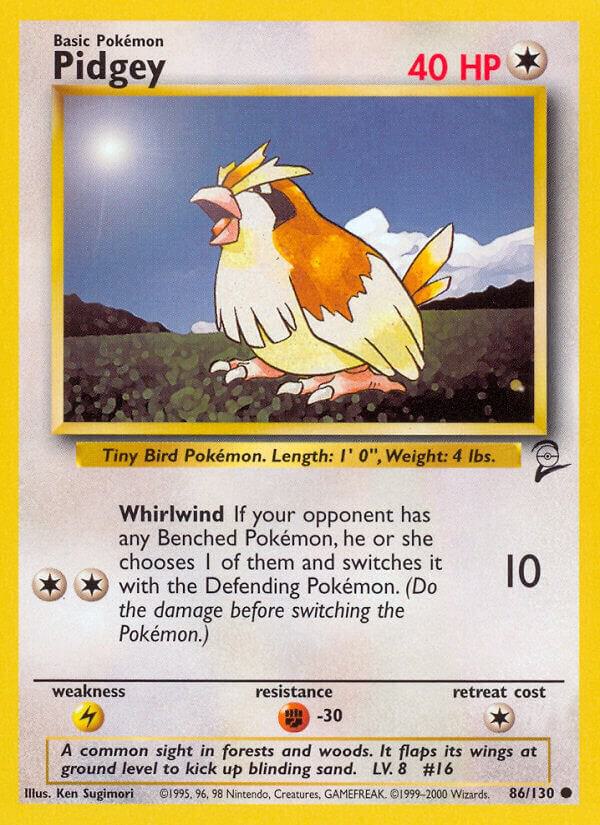 Pidgey - 086/130 - NM - front