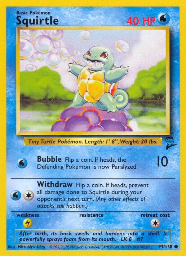 Squirtle - 093/130 - LP - front