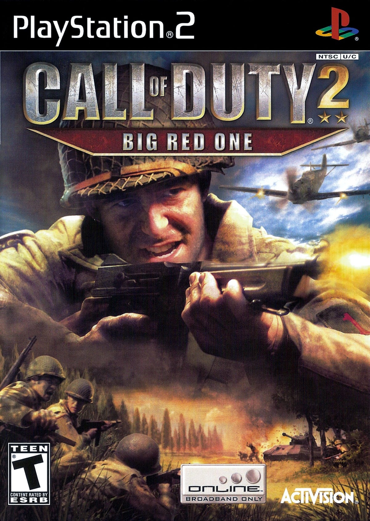 Call of Duty 2 Big Red One - front