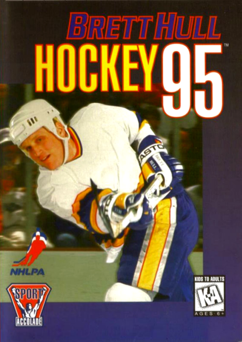 Brett Hull Hockey 95 - front