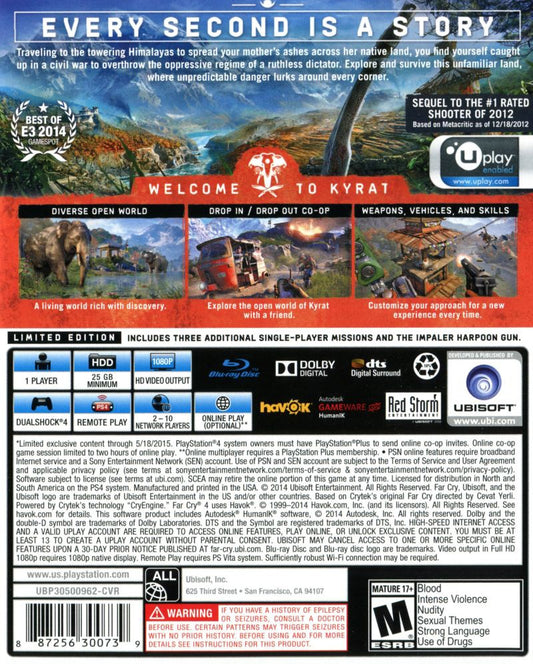 Far Cry 4 - back