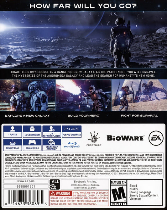 Mass Effect Andromeda - back