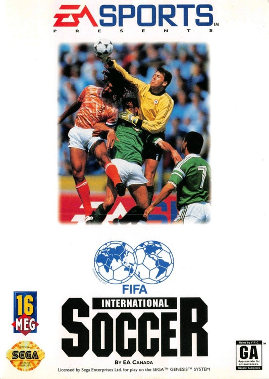 FIFA International Soccer - front