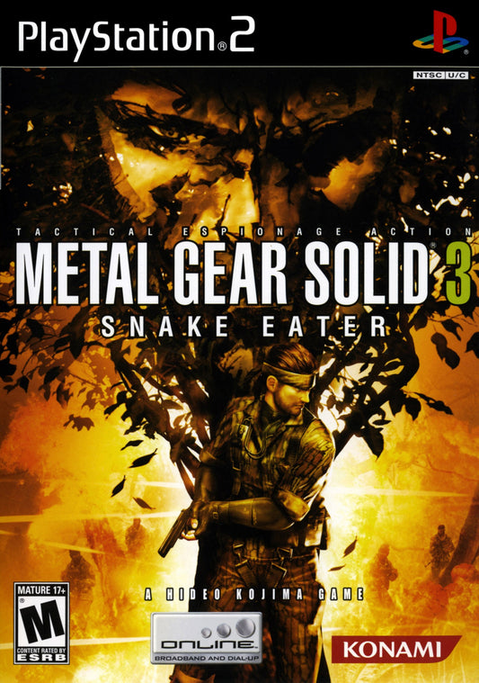 Metal Gear Solid 3 Snake Eater - front