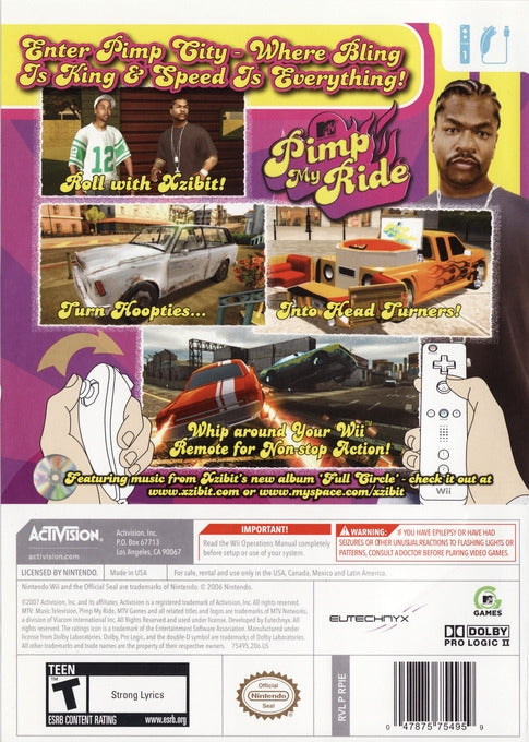 Pimp My Ride - back
