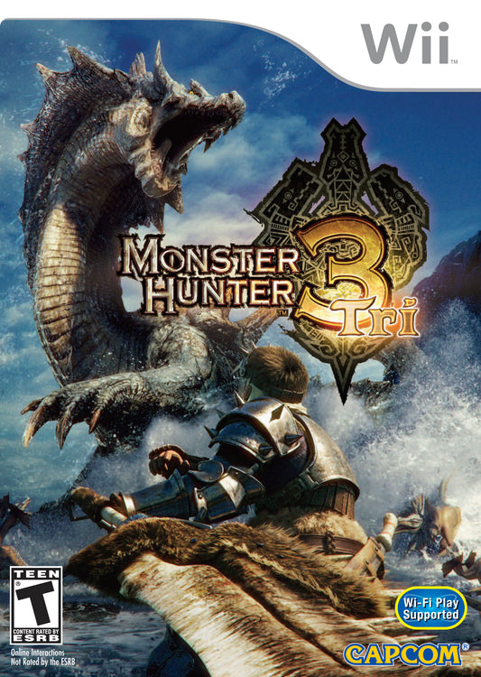 Monster Hunter 3 Tri - front