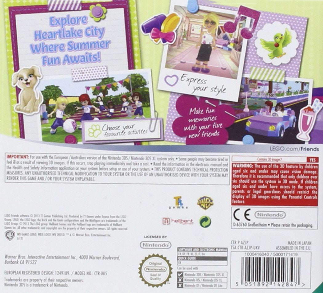 LEGO Friends - back