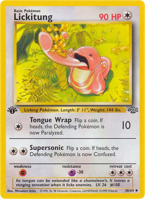 Lickitung - 38/64 (Unlimited) - LP - front