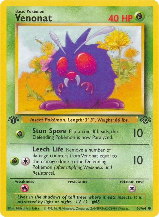 Venonat - 63/64 (Unlimited) - LP - front
