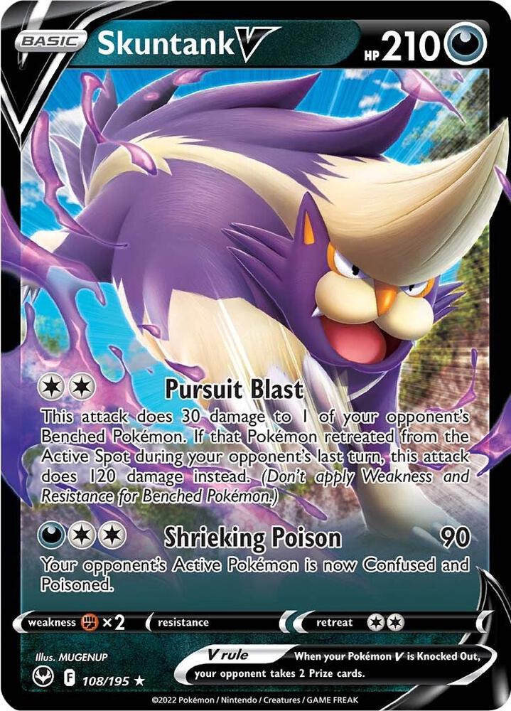 Skuntank V - 108/195 (Holofoil) - NM - front