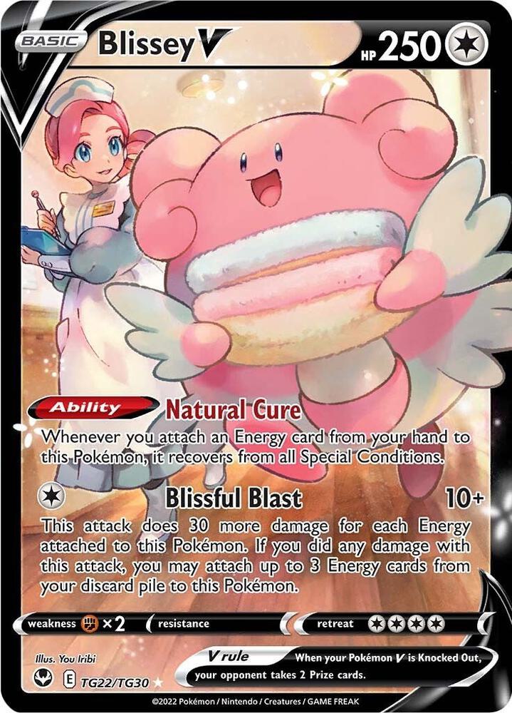 Blissey V - TG22/TG30 (Holofoil) - NM - front