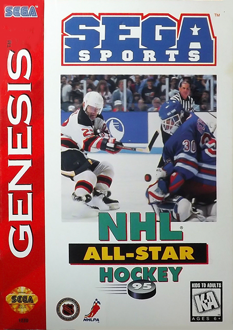 NHL All-Star Hockey 95 - front