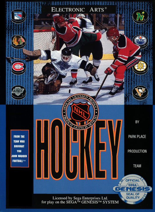 NHL Hockey - front