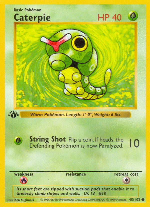 Caterpie - 045/102 - HP - front