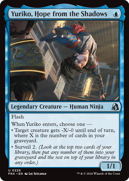 Yuriko, Hope from the Shadows (226) - NM - front