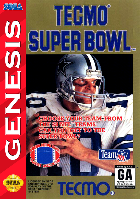 Tecmo Super Bowl - front