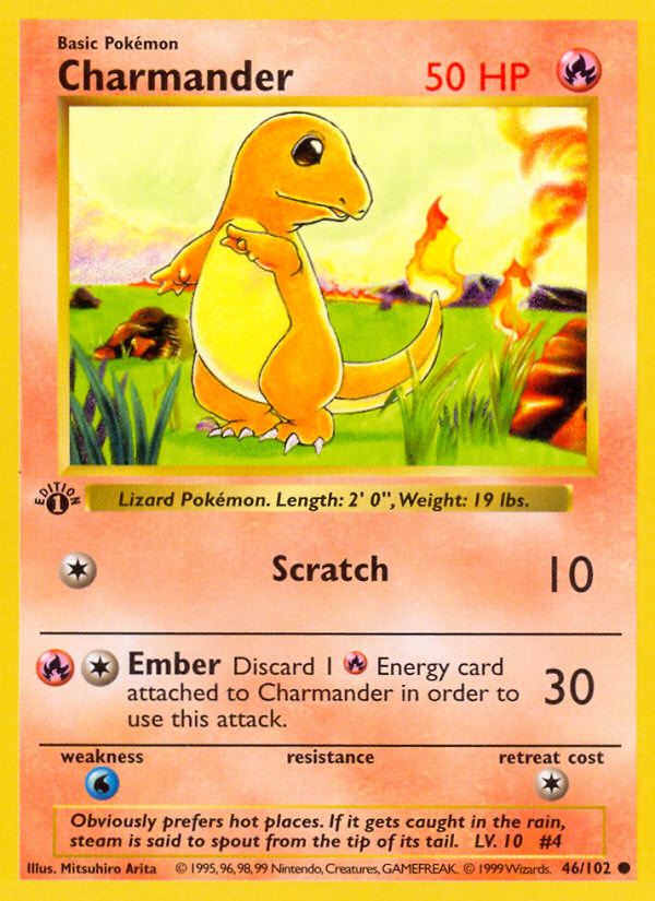 Charmander - 046/102 - NM - front