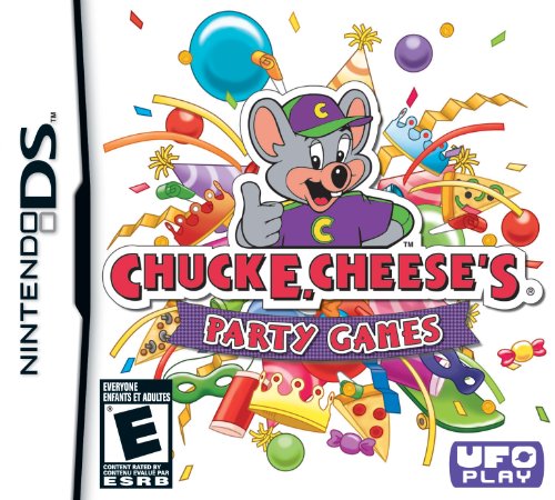 Chuck E Cheese's Party Games - front