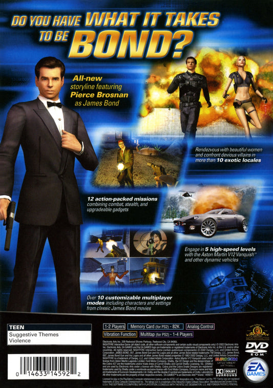 007 Nightfire - back