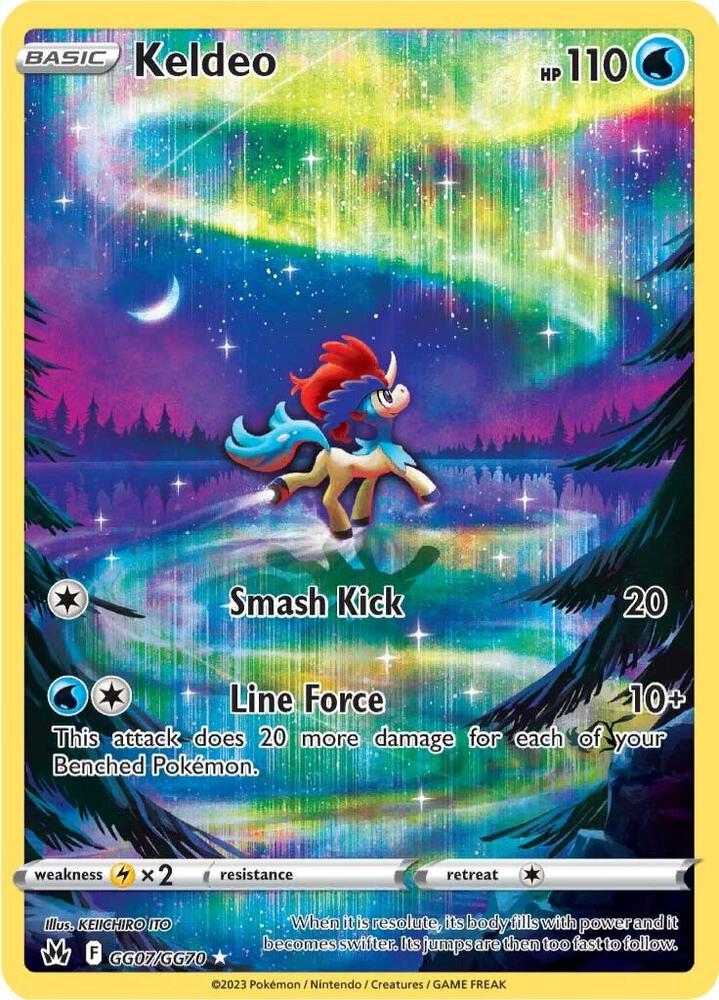 Keldeo - GG07/GG70 (Holofoil) - LP - front