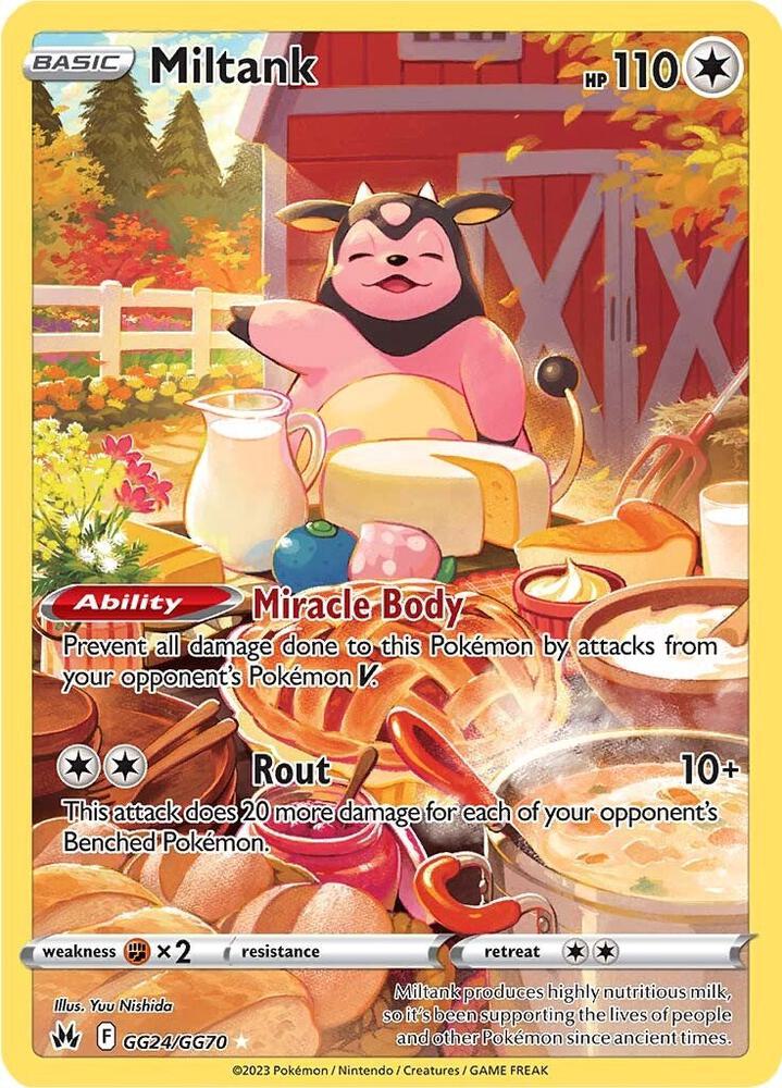 Miltank - GG24/GG70 (Holofoil) - NM - front