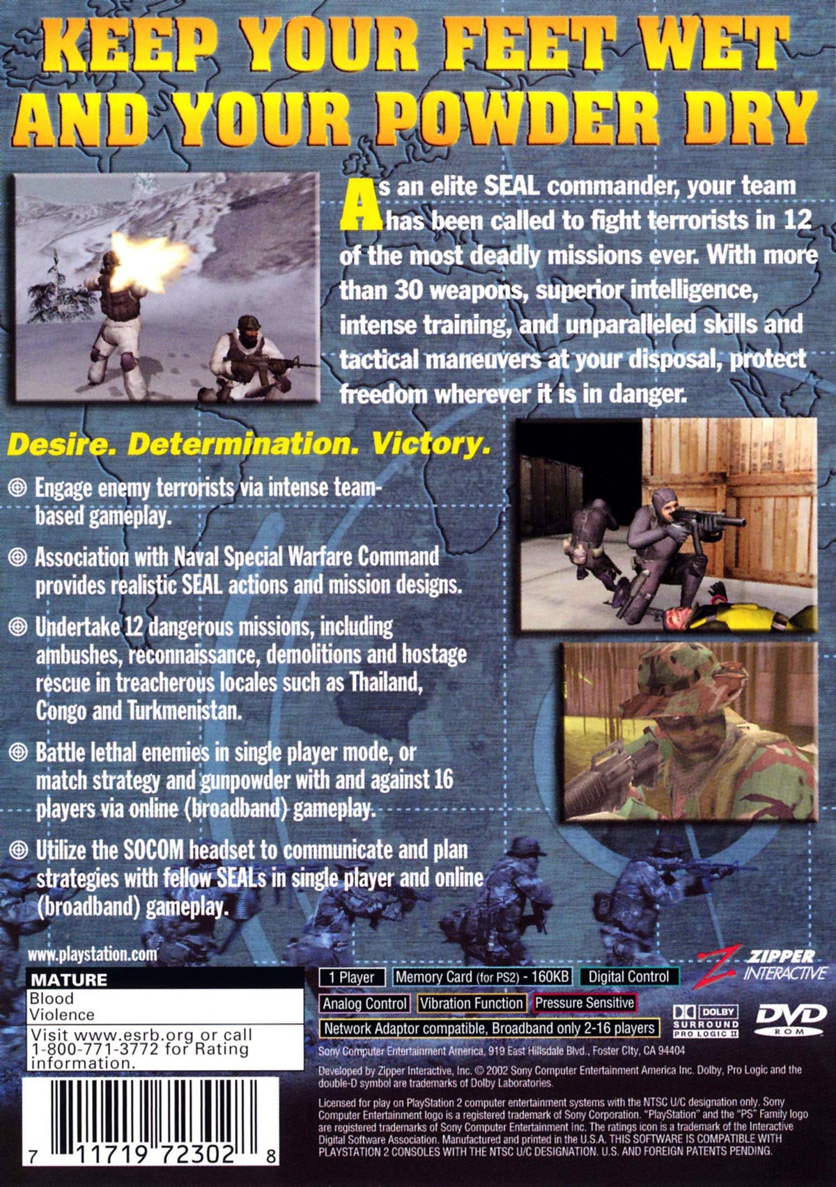 SOCOM US Navy Seals - back