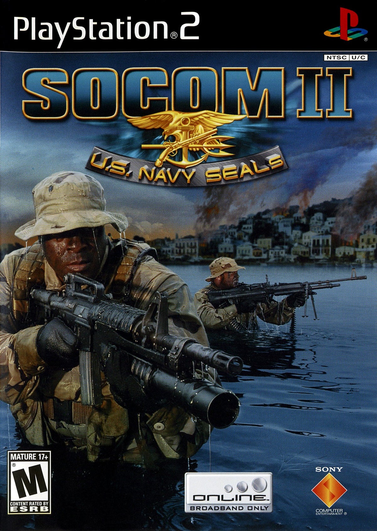 SOCOM II US Navy Seals - front