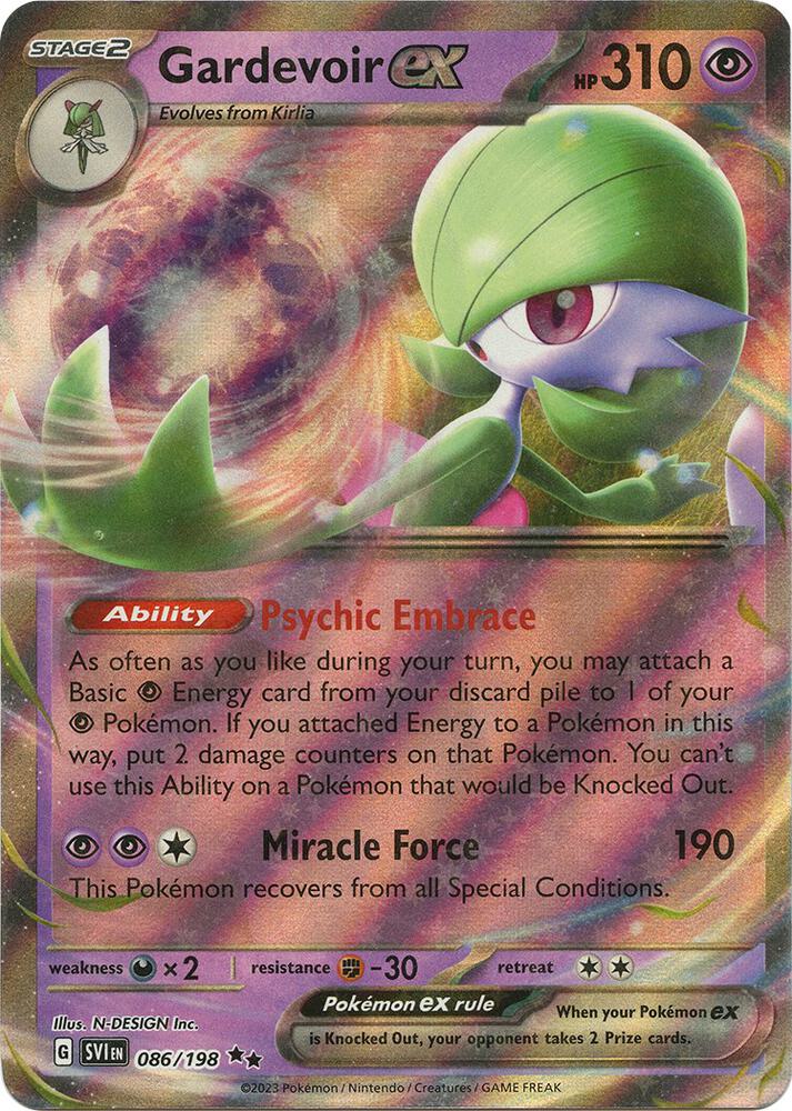 Gardevoir ex - 086/198 (Holofoil) - NM - front