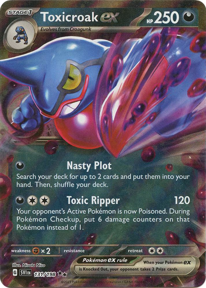 Toxicroak ex - 131/198 (Holofoil) - NM - front
