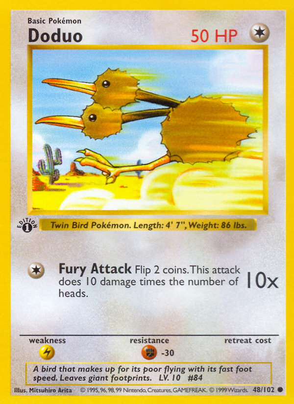Doduo - 048/102 - NM - front