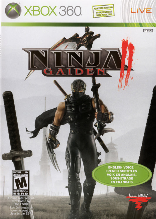 Ninja Gaiden II - front