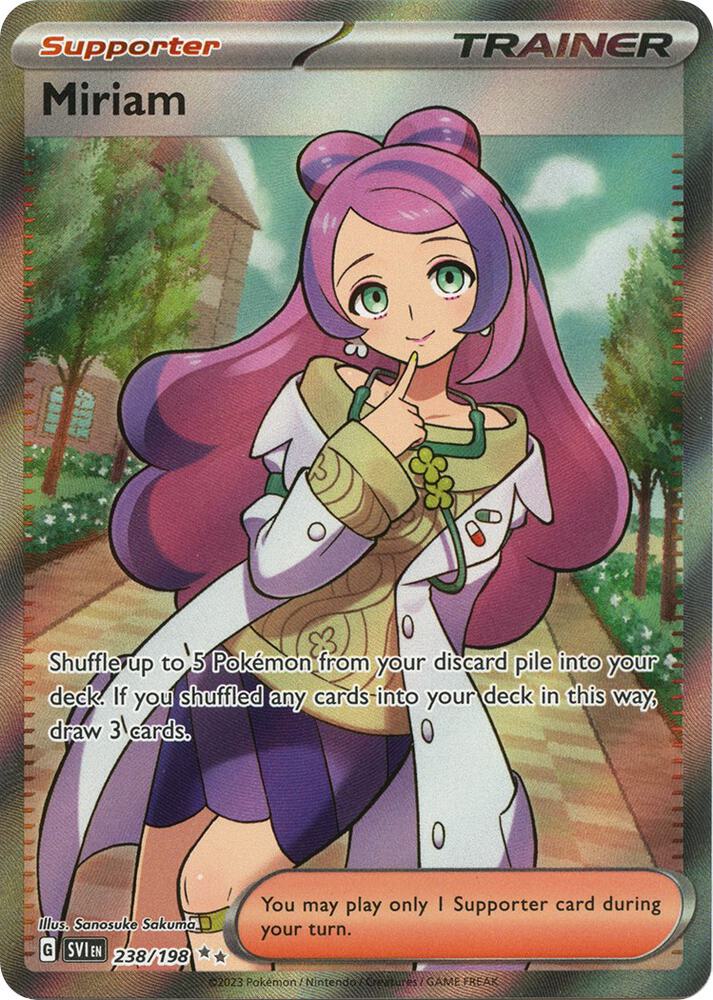 Miriam - 238/198 (Holofoil) - NM - front