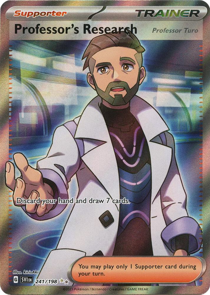 Professor's Research [Professor Turo] - 241/198 (Holofoil) - NM - front