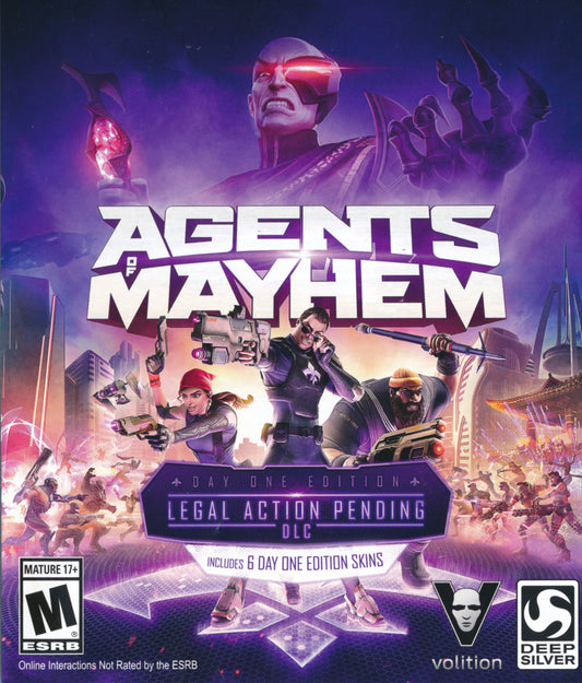 Agents of Mayhem - front
