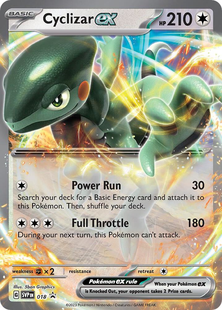 Cyclizar ex - 018 (Holofoil) - NM - front