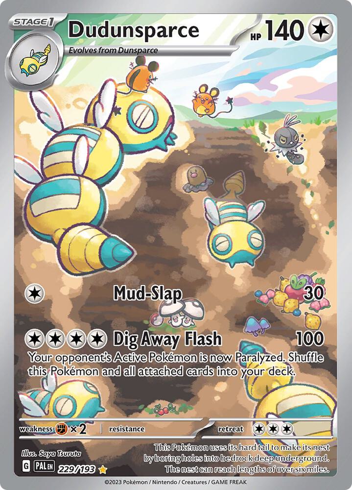 Dudunsparce - 229/193 (Holofoil) - NM - front