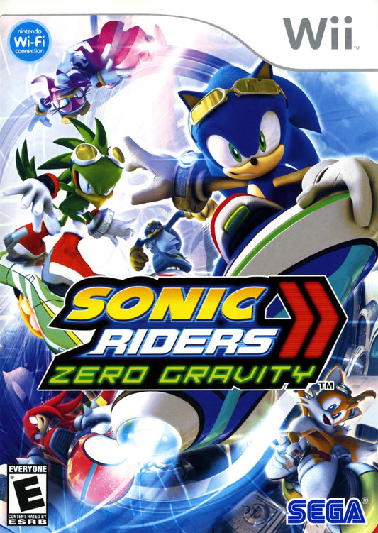 Sonic Riders Zero Gravity - front