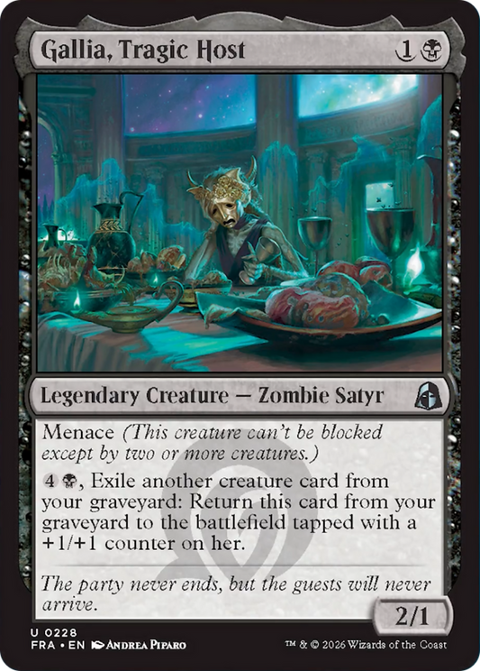 Gallia, Tragic Host (228) - NM - front