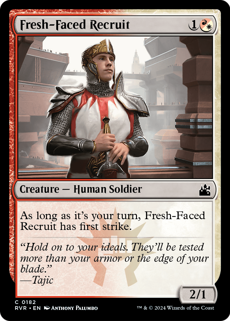 Fresh-Faced Recruit (182) - LP - front