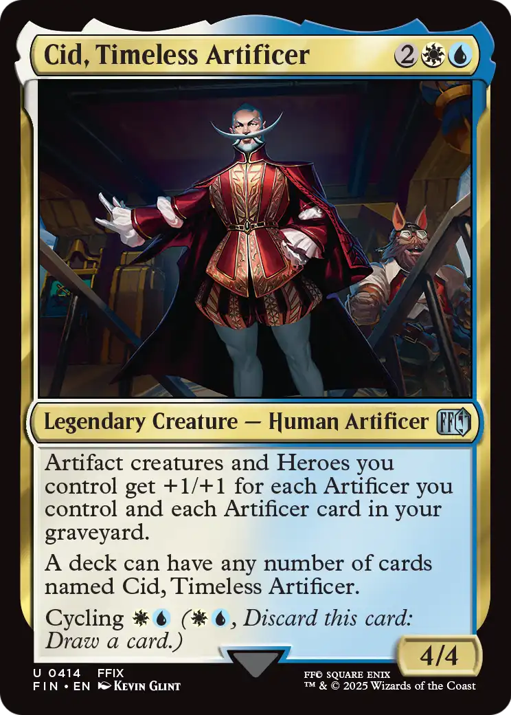 Cid, Timeless Artificer (414) - NM - front