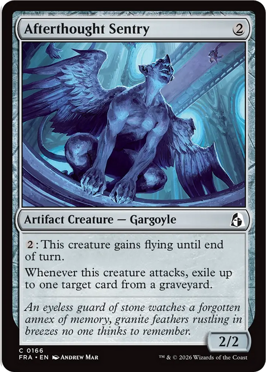 Afterthought Sentry (166) - NM - front