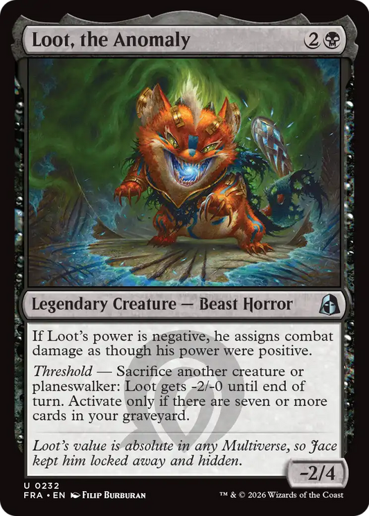 Loot, the Anomaly (232) - NM - front
