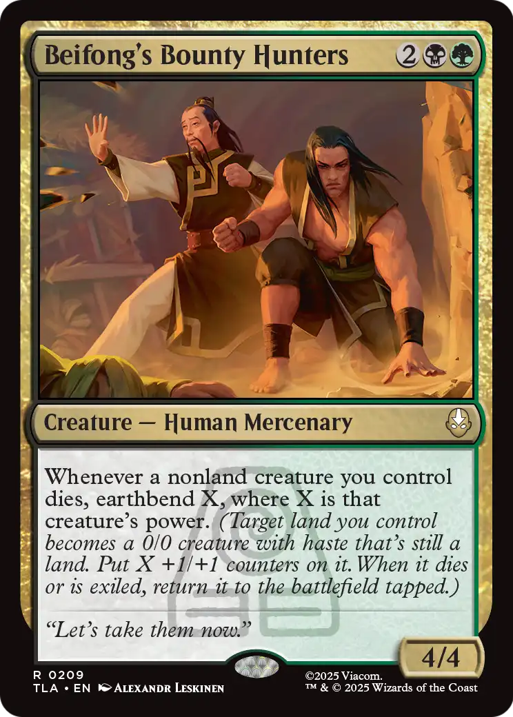 Beifong's Bounty Hunters (209) - NM - front