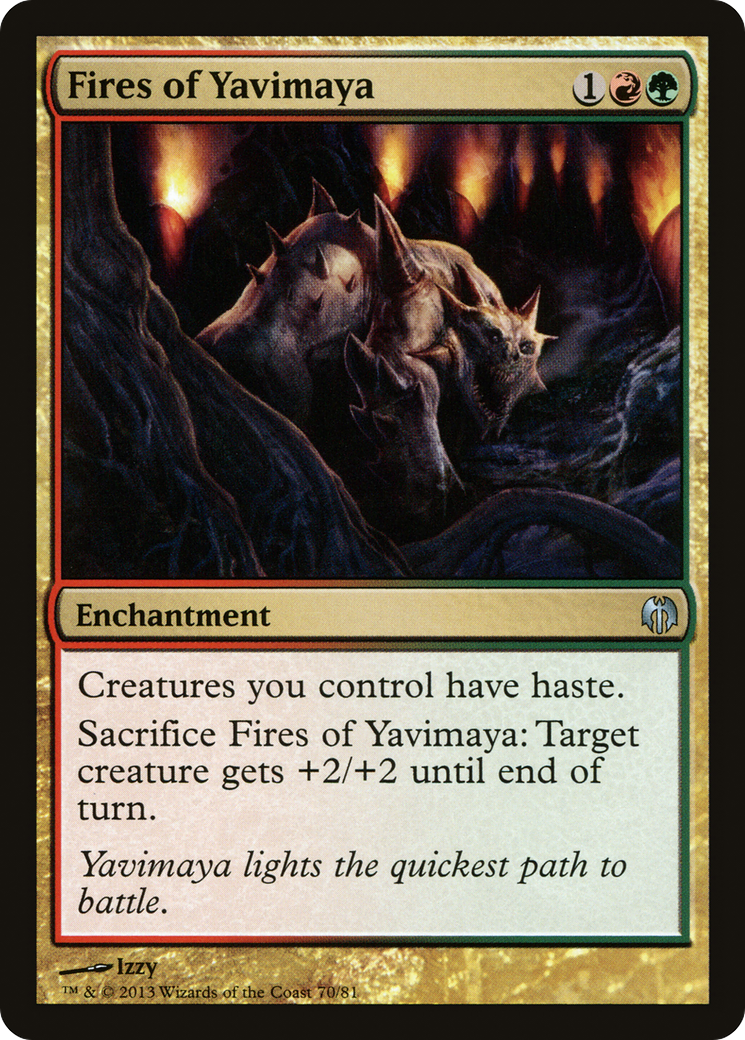Fires of Yavimaya (70) - LP - front