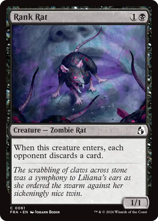 Rank Rat (61) - NM - front