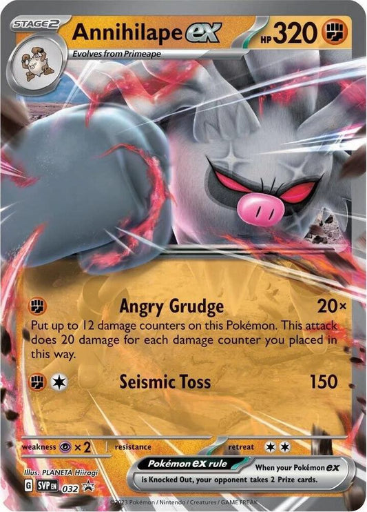 Annihilape ex - 032 (Holofoil) - NM - front