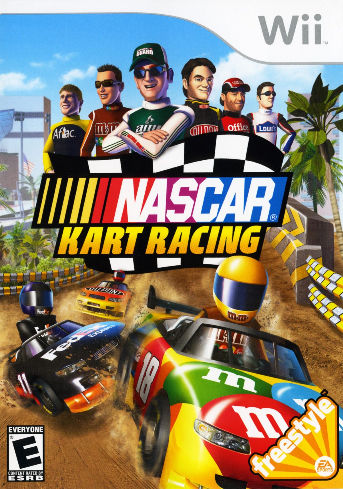 NASCAR Kart Racing - front