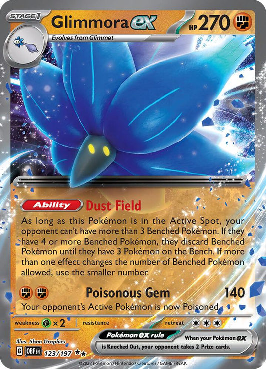 Glimmora ex - 123/197 (Holofoil) - NM - front