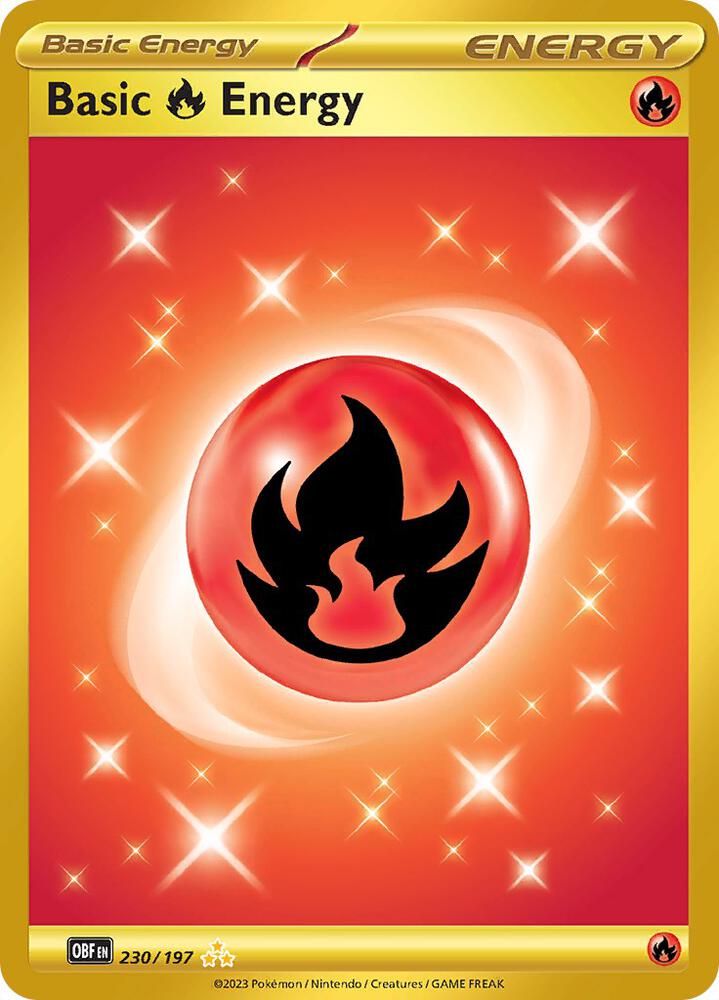 Basic Fire Energy - 230/197 (Holofoil) - NM - front